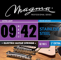 Magma Strings GE110S Струны для электрогитары 9-42, серия Stainless Steel