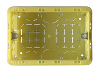 Apart BBi1 Универсальный встраиваемый короб стандарта Bticino, 3 модуля