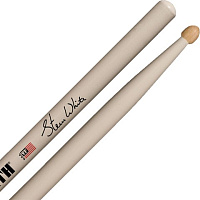 VIC FIRTH SSW (Steve White)  барабаннные палочки Steve White, деревянный наконечник, цевт белый, материал - гикори, длина 16 1/4", диаметр 0,585"