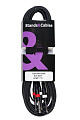 STANDS & CABLES DUL-004-7  кабель распаянный 2хJack 6,3мм. моно - 2xJack 6,3мм. моно, длина 7 м.
