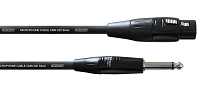 Cordial CIM 7,5 FP микрофонный кабель XLR female/моно джек 6,3 мм, 7,5 м, черный