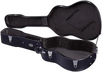 GEWA Flat Top Economy Acoustic 12 Деревянный кофр для акустической 12-струнной гитары, покрытие кожзам
