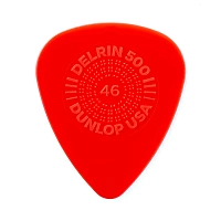 Dunlop 450P046 Delrin 500 Primegrip 12Pack  медиаторы, толщина 0,46 мм, 12 шт.