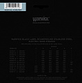 Warwick 40210 ML4  струны для бас-гитары Black Label 40-100, сталь