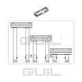 GUIL TMU-07 соединительная скоба для ножек разной высоты станков TM440  и ступеней ECM