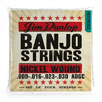 DUNLOP DJN0930 Banjo Nickel Tenor  Nickel 09-30 струны для банджо, никелированная сталь