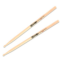 HUN Rock Hickory Series барабанные палочки, орех, деревянный наконечник