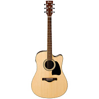 IBANEZ AW100CE-NT электроакустическая гитара, цвет натуральный