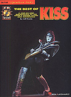 HL00699413 - The Best Of Kiss - книга: гитарные табулатуры на песни группы Kiss, 88 страниц, язык - английский