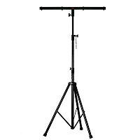 GUIL TF-03 телескопическая стойка с Т-образной перекладиной BR-11 для 4 или 8 световых приборов, 3 секции, 1 регулируемая ножка, высота 1,7 - 3,6 м, нагрузка 50 кг, вес 13 кг