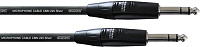 Cordial CIM 1.5 VV инструментальный кабель джек стерео 6.3мм male/джек стерео 6.3мм male, 1.5м, черный