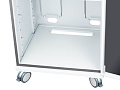 ErgoFount KFT 004 White мобильная тумба для AV-оборудования, цвет белый