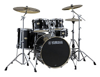 Yamaha SBP2F5RBL  ударная установка из пяти барабанов, цвет Raven Black, без стоек