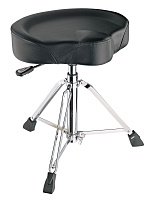 K&M 14035-000-02 стул для барабанщика с пневмопружиной, диаметр базы 560 мм, регулировка высоты от 495 до 680 мм