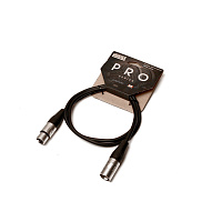 NordFolk NMC PRO/1M  кабель микрофонный XLR "папа" - XLR "мама", диаметр 6 мм, длина 1 м