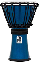 TOCA TFCDJ-7MB Freestyle Metallic Blue джембе 7" (17.8 см), высота: 12.5" (31.8 см), цвет синий металлик
