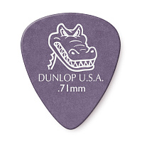 Dunlop 417P071 Gator Grip Standard 12Pack  медиаторы, толщина 0,71 мм, 12 шт.