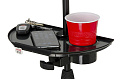 Gator GFW-MICACCTRAY набор аксессуаров для микрофонной стойки, подстаканник, держатель медиаторов, цвет черный, вес 1.3кг