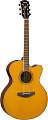 Yamaha CPX600VT  электроакустическая гитара, цвет Vintage Age Tint