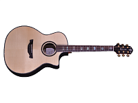 CRAFTER SRP G-36ce  электроакустическая гитара, верхняя дека массив ели, корпус массив палисандра