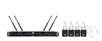 XLINE WS-1200B Радиосистема c 4 поясными передатчиками и головными гарнитурами