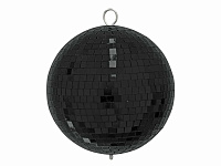 EUROLITE Mirror Ball 20cm black mate зеркальный шар 20 см, черная матовая краска