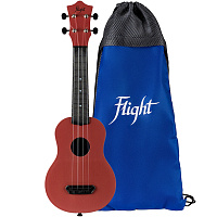 FLIGHT ULTRA S-35 Terracote  укулеле сопрано, серия Ultra, поликарбонат армированный, цвет терракотовый, рюкзак в комплекте