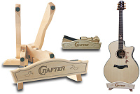 CRAFTER FWS-2000   деревянная подставка под гитару с фирменным логотипом Crafter