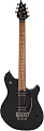 EVH (C) WG STD, BKD MPL FB, w/BN, GLOSS BLACK электрогитара, цвет черный