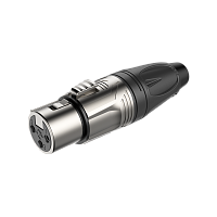 ROXTONE RX3F-NT Разъем XLR-мама кабельный 3-контактный, цвет серебро