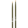 PRO MARK TX5BW-GREEN палочки 5B, орех, деревянный наконечник, цвет зеленый