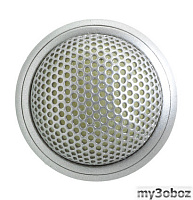 SHURE MX395AL/C плоский врезной кардиоидный конференц. микрофон, цвет алюминиевый.