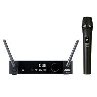 AKG DMS300 Vocal Set цифровая радиосистема с ручным передатчиком с динамическим капсюлем P5, диапазон 2,4 ГГц