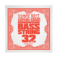 Ernie Ball 1632 струна для бас-гитар. Никель, калибр .032