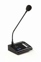 Proel PA BM8X8 Цифровая пейджинговая консоль с микрофоном на гусиной шее для устройства matrix 88, кнопки выбора 8-ми зон, кнопка включения всех зон и кнопка включения микрофона. В комплекте блок питания 24В