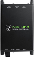 MACKIE MDB-USB стерео директ-бокс со встроенным USB интерфейсом
