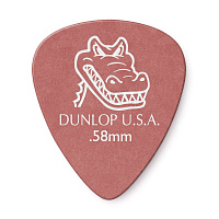 Dunlop 417P058 Gator Grip Standard 12Pack  медиаторы, толщина 0,58 мм, 12 шт.