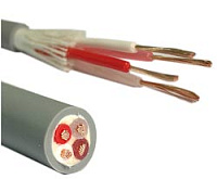 Canare 4S6 GRY кабель четырехжильный для акустических систем, 4х0,51кв.мм, серый