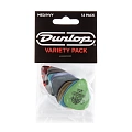 Dunlop PVP102 Variety 12Pack  набор популярных медиаторов, средние/жесткие, 12 шт.