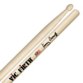 VIC FIRTH PP (Kenny Aronoff)   барабанные палочки - деревянный наконечник как у палочек Rock, длина и диаметр как у X5B, длина 16 1/2, диаметр 0,595", материал - гикори