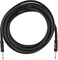 FENDER 15' INST CABLE BLK инструментальный кабель, черный, 15'