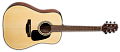 TAKAMINE GLD12E-NS Электроакустическая гитара, топ - ель, корпус - махагони, форма корпуса дредноут