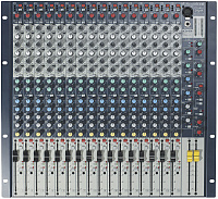 Soundcraft GB2R-16 рэковая микшерная консоль 16 моно-каналов, поворотная коммутационная панель, 6 ауксов, директ выходы на каждом канале