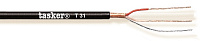 Tasker T 31 Эластичный микрофонный кабель, 2*0,22 кв.мм, цвет черный