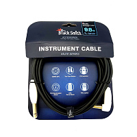 BlackSmith Instrument Cable Mute Series 9.8ft MSIC-STA3 инструментальный кабель, 3 м, Jack - угловой Jack, mute