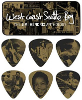 DUNLOP JН-PT10Н West Coast Seattle Boy Набор медиаторов в жестяном коробке, Celluloid Heavy (12 шт)