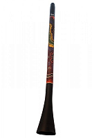 YUKA DDP59-6  Диджериду из пластика, украшен рисунком в австралийском стиле