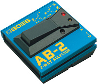 Boss AB-2 гитарная педаль переключатель-селектор 2-х сторонняя