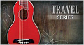Washburn RO10STRK ROVER SERIES акустическая Travel-гитара с чехлом, цвет красный