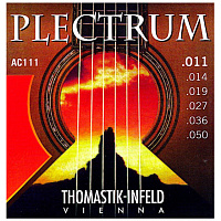THOMASTIK AC111 струны для акустической гитары, сталь/бронза, 11-50